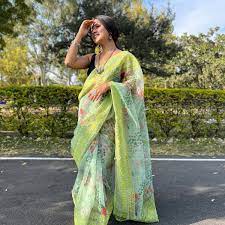 Organza Saree