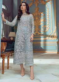 ADELA - L / Shirt Only | Beautiful pakistani dresses, Fancy dress design, Pakistani fancy dresses