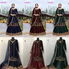 Velvet Party Wear Dresses in Surat at best price by Miss Ethnic Fashion - Justdial